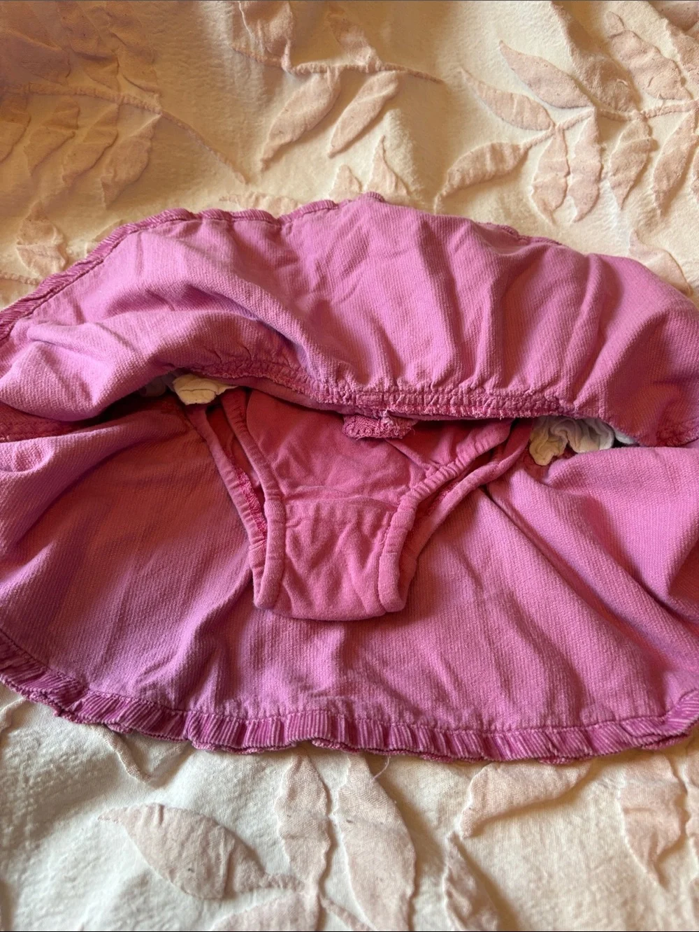 The Children's Place Pink Corduroy Skirt-Style Shorts